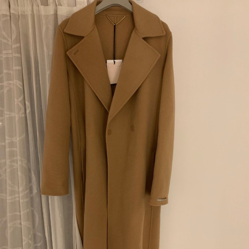 Marella (by Max Mara) Camel Wool Coat (NWT)